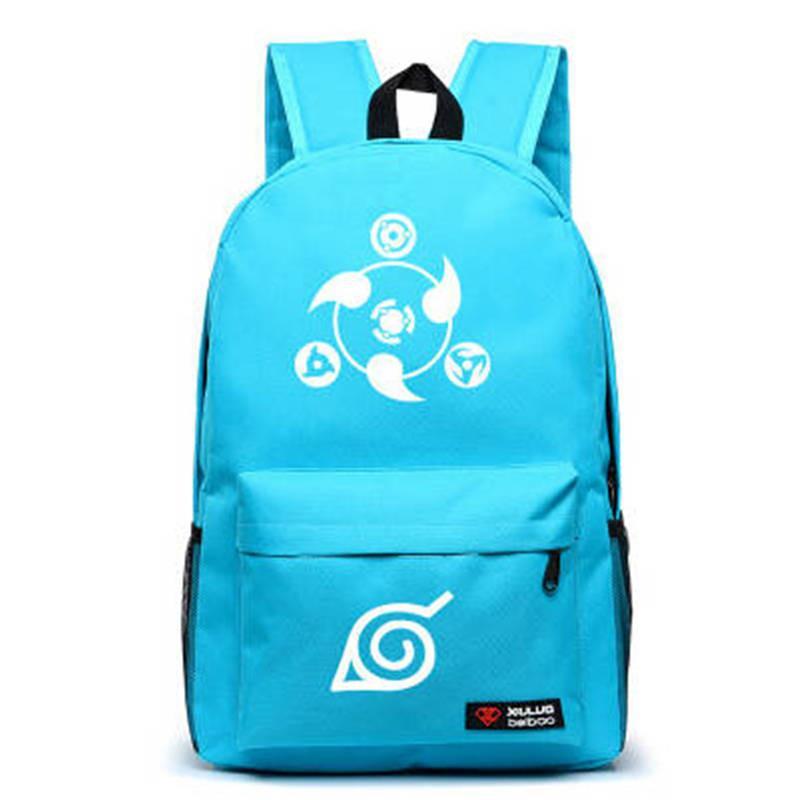 Naruto Backpack Hokage School Travel laptop Bag
