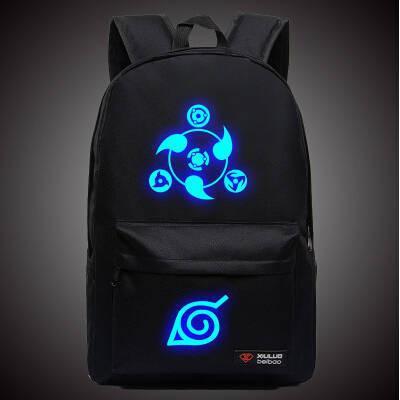 Naruto Backpack Hokage School Travel laptop Bag