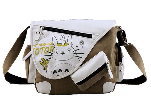 Totoro Messenger Bag - Canvas Shoulder Bag