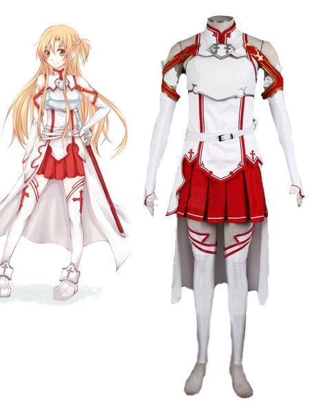 Sword Art Online Asuna Cosplay Costume