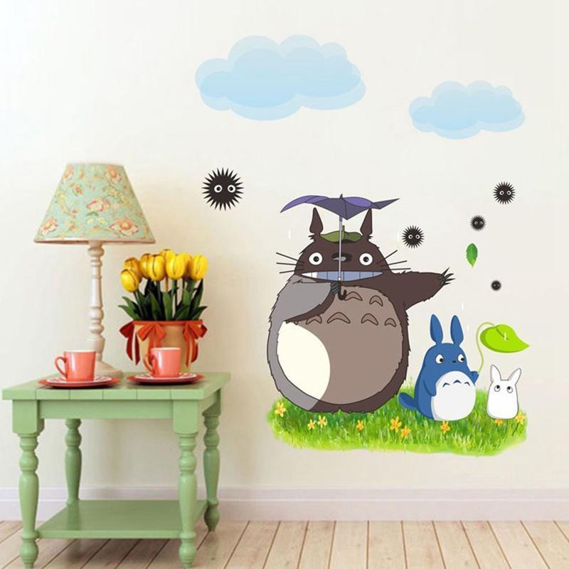 Totoro Wallpaper / Wall Stickers for Kids Room