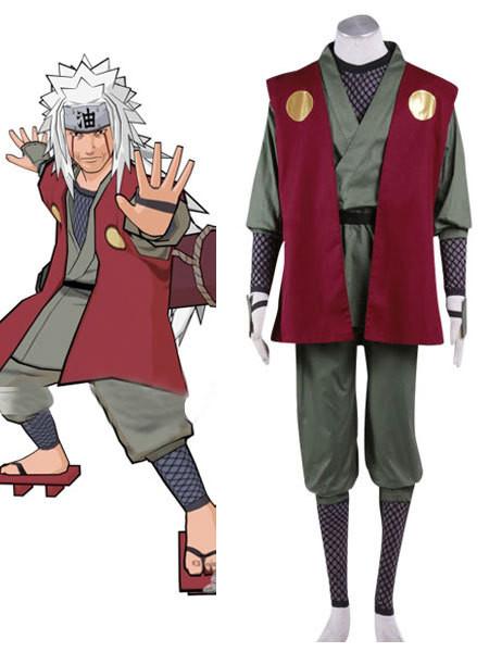 Naruto Cosplay Costume: Jiraiya Cosplay Costume