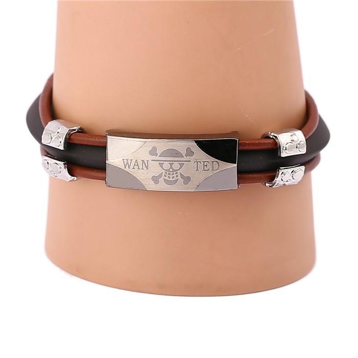 One Piece Three Layer Leather Chain Bracelets
