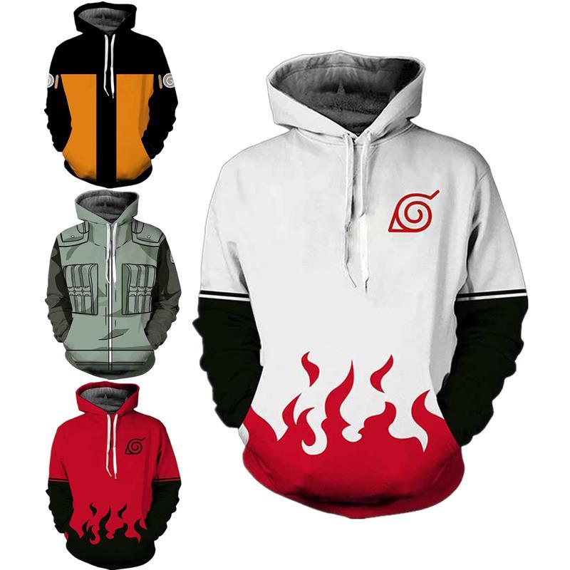 Naruto Long Sleeve Hooded Jacket