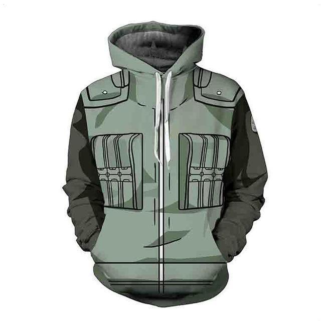 Naruto Long Sleeve Hooded Jacket