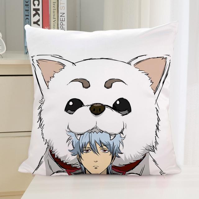 Silver Soul Gintama Square Pillowcase