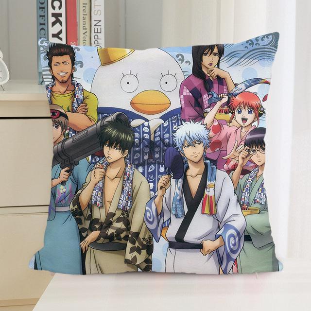 Silver Soul Gintama Square Pillowcase