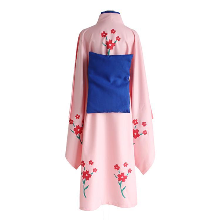 Gintama Cosplay - Shimura Tae (Kimono + Girdle + Lumbar Pad +  Waist Rope)