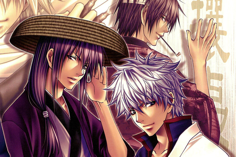 Gintama Silk Fabric Poster Print
